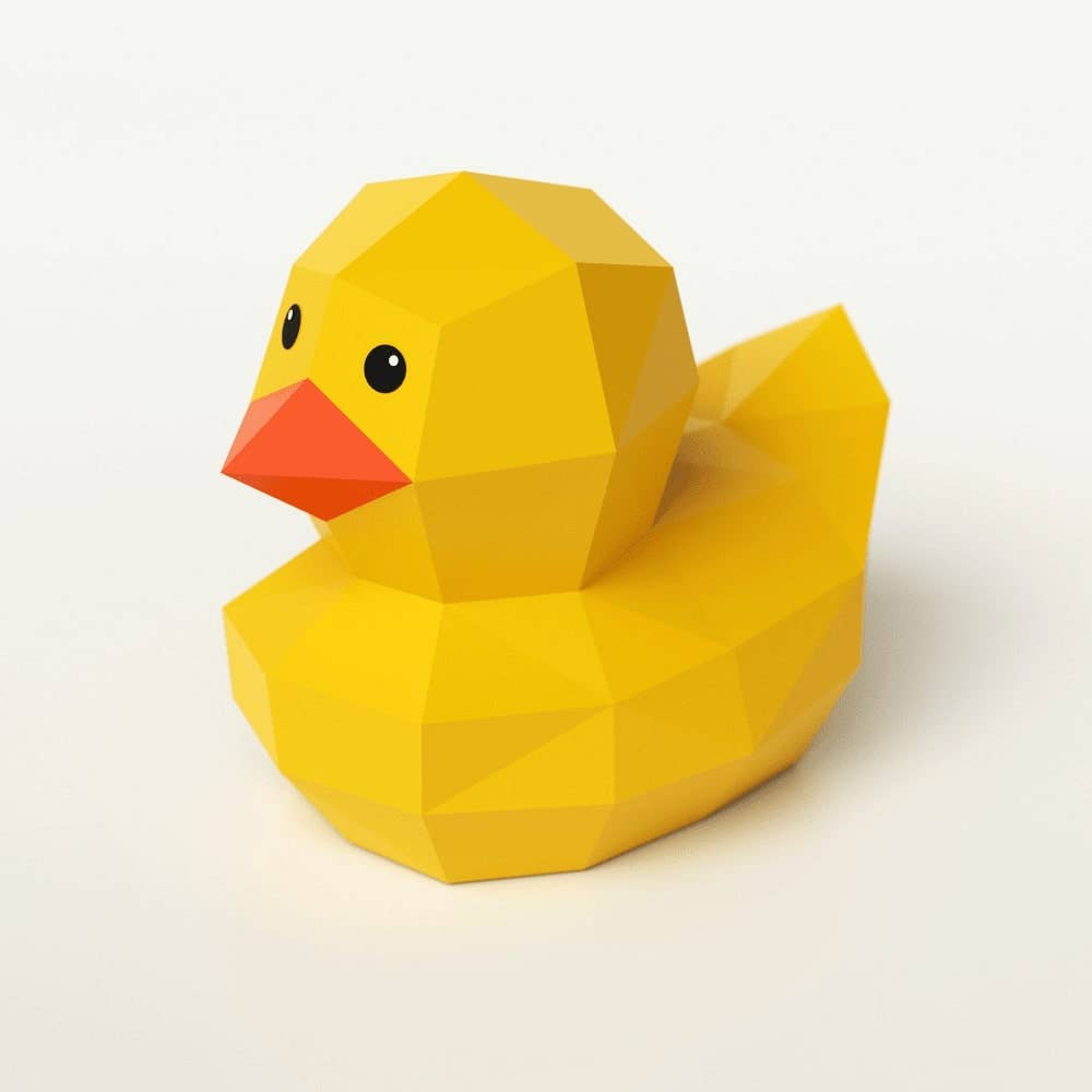 Rubber Duck 3D Origami